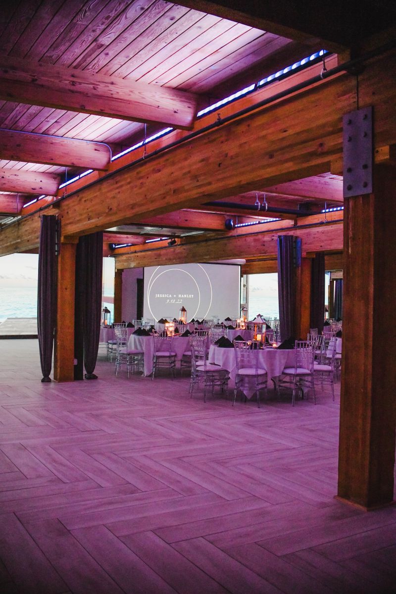 AV in ballroom at A'BULAE