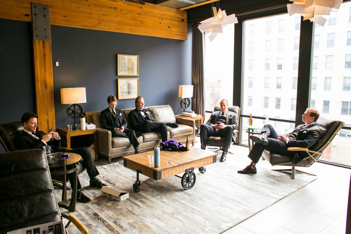Furniture in groom's suite at A'BULAE