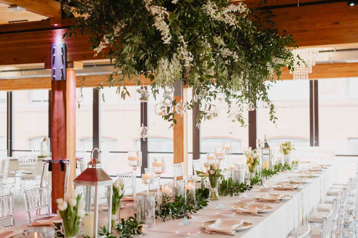 table set-up at A'BULAE