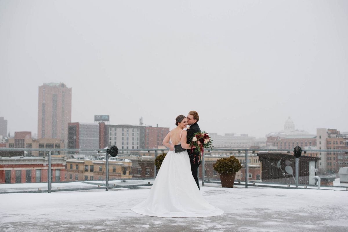 couple on rooftop