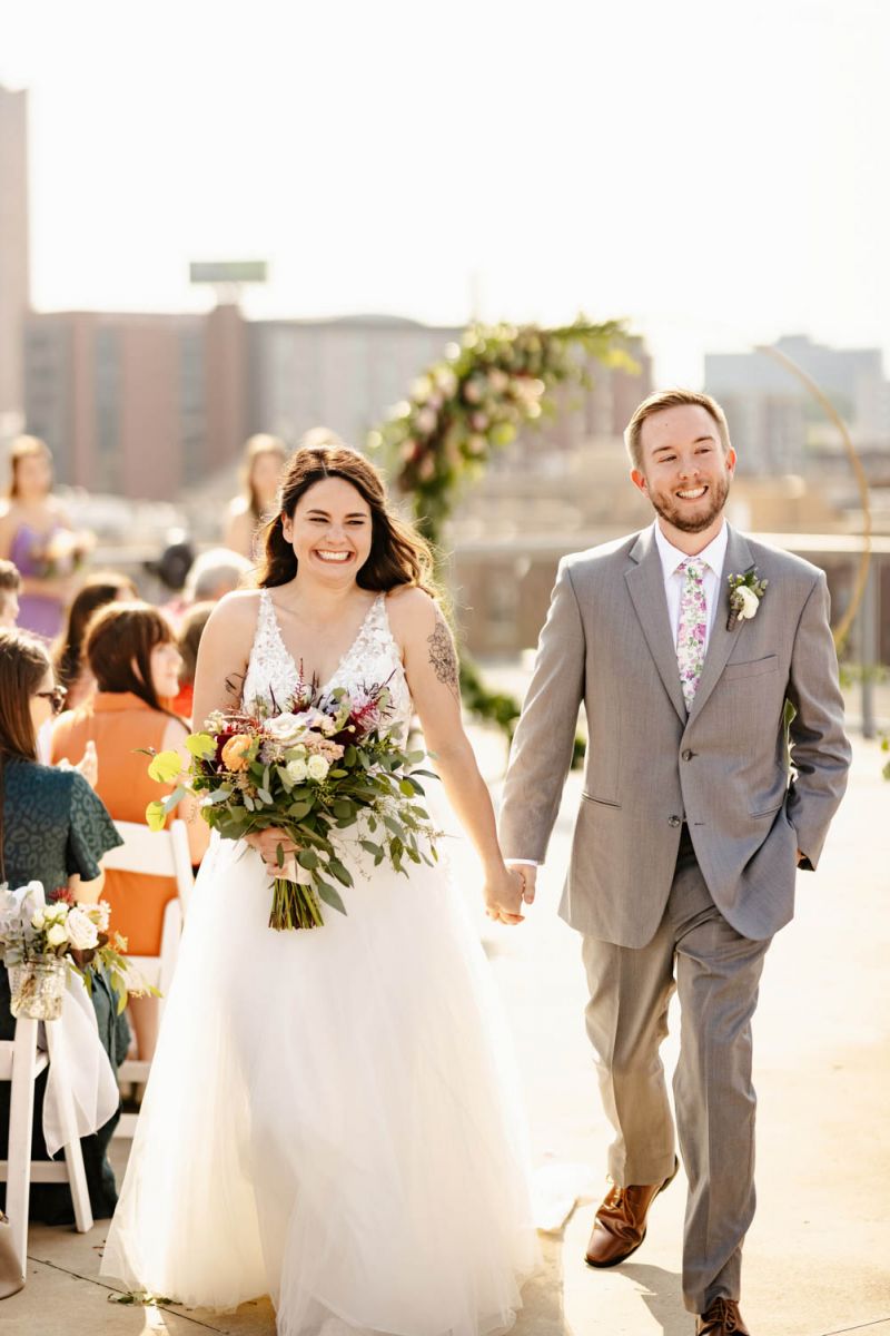 couple holding hands