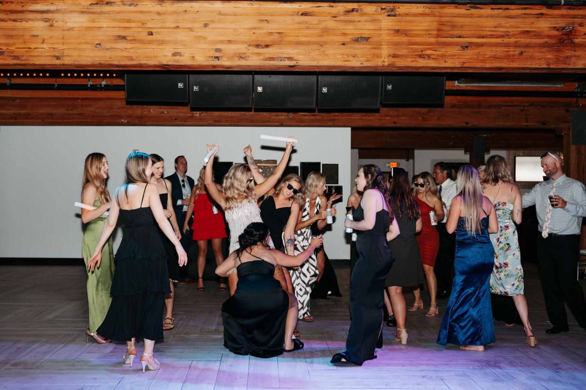 Group of people dancing at A'BULAE