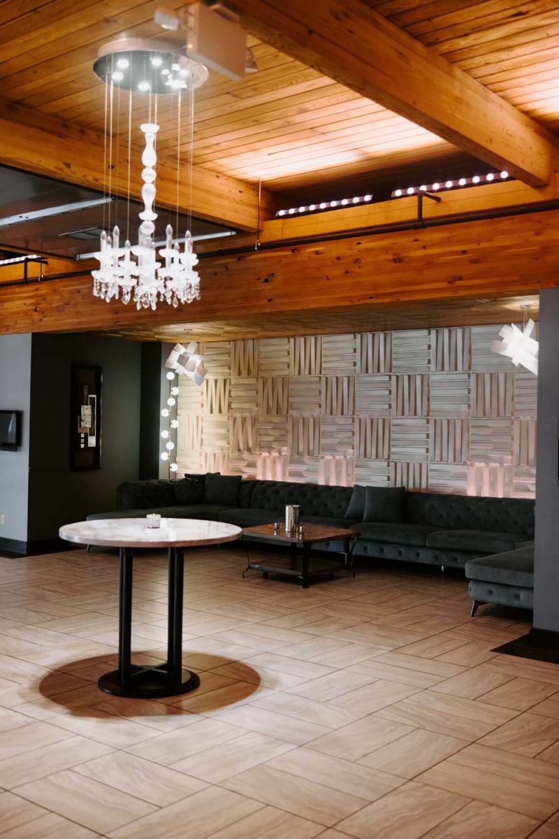 Cocktail space at A'BULAE