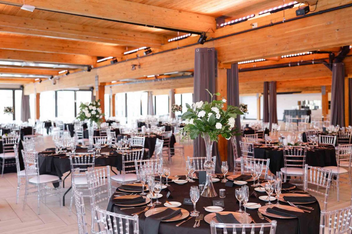 Ballroom set-up at A'BULAE