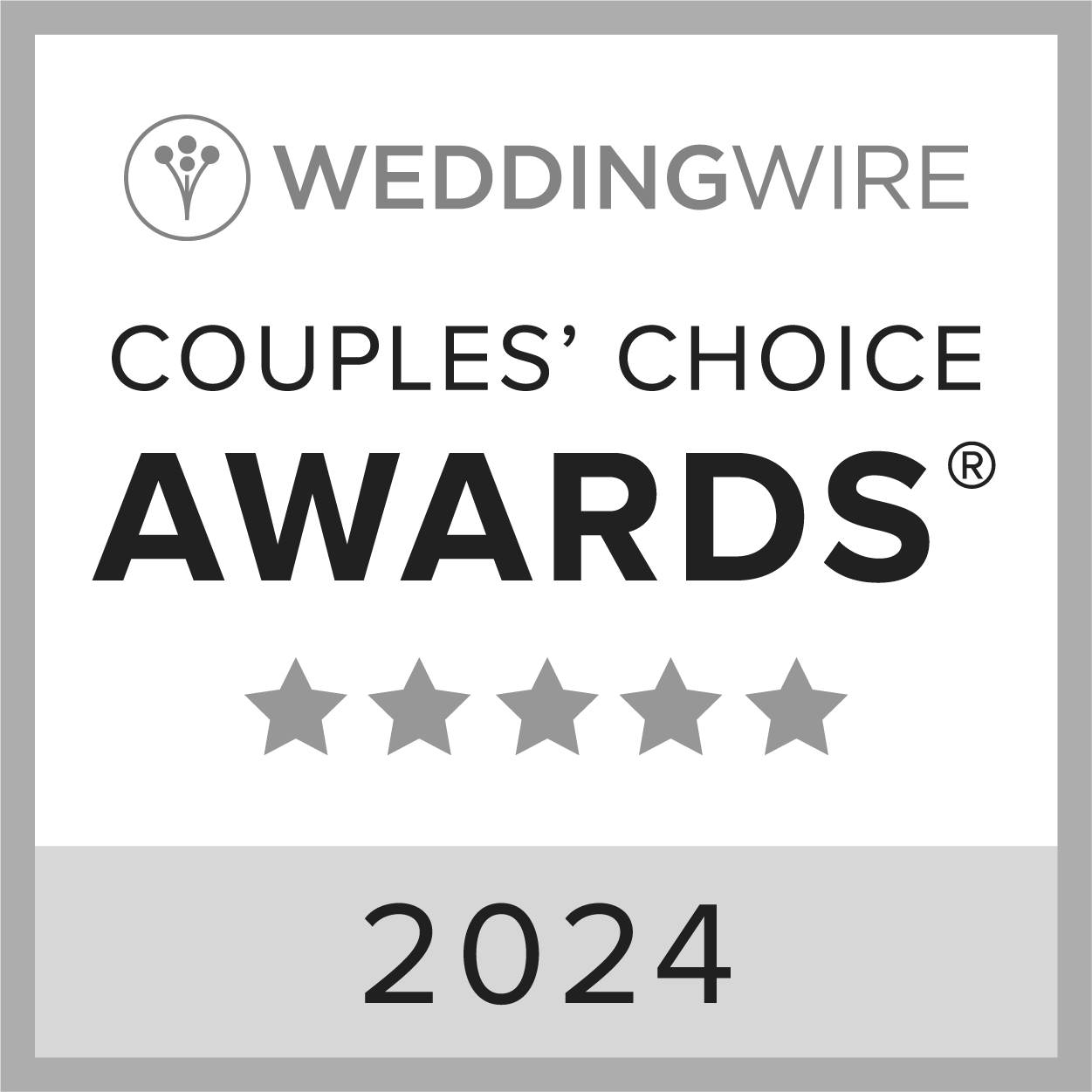 Wedding Wire Couples' Choice Awards 2024